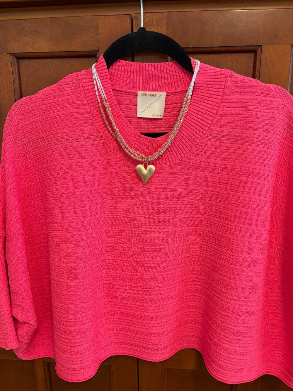 HOT PINK shrug!  Made by Kerisma. New and never worn.